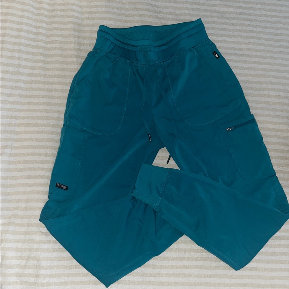 Teal Grey's Anatomy Jogger Scrub Bottoms